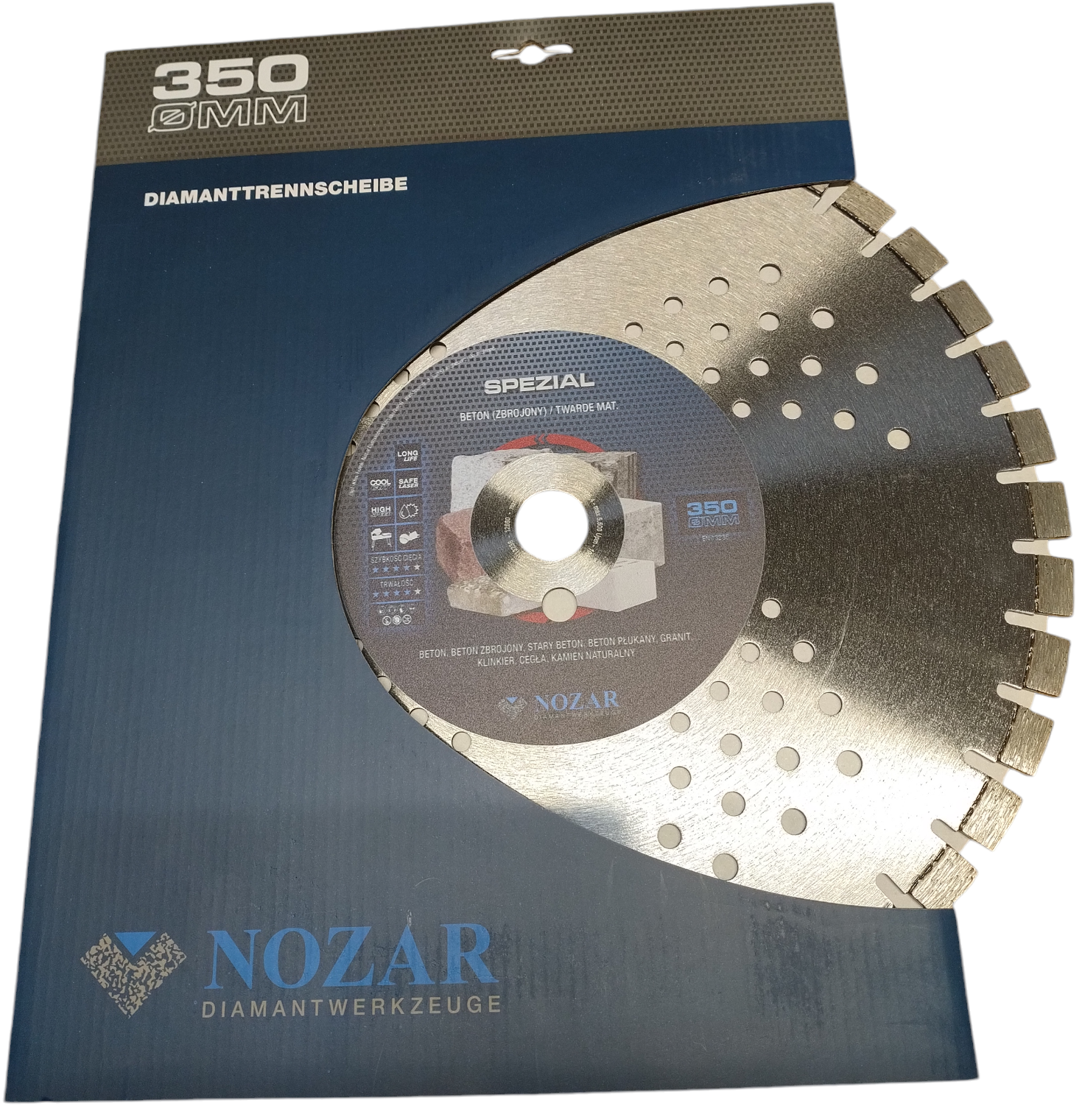 NOZAR Spezial 350x20 mm Tarcza do Stihl