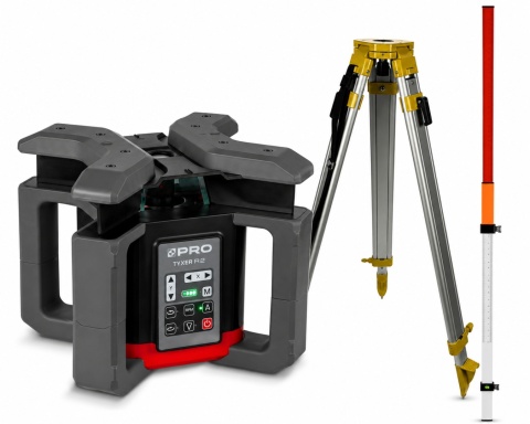 Laser obrotowy PRO TYXER R2 SET