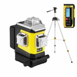 Laser krzyżowy Nivel System CLx3B + statyw + czujnik CLS-300