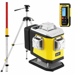 Laser krzyżowy Nivel System CL5B + statyw + czujnik CLS-300 + łata