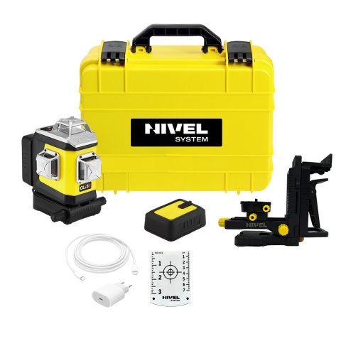 Laser krzyżowy Nivel System CLx3R + statyw