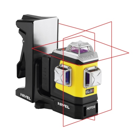 Laser krzyżowy Nivel System CLx3R MOTOR + statyw