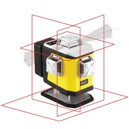 Laser krzyżowy Nivel System CL5R + statyw