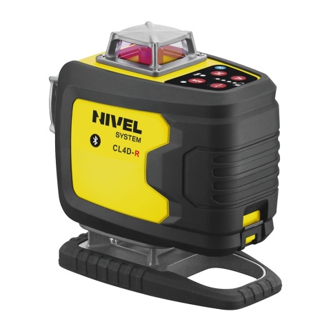 Laser krzyżowy Nivel System CL4D-R + statyw + czujnik CLS-5 + łata