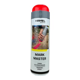 Farba do znakowania Nivel System Mark Master czerwona 500 ml