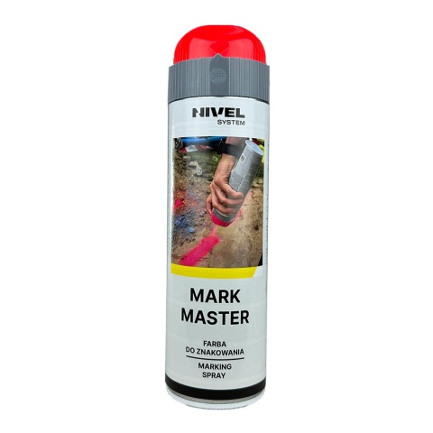 Farba do znakowania Nivel System Mark Master czerwona 500 ml