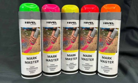Farba do znakowania Nivel System Mark Master różowa 500 ml