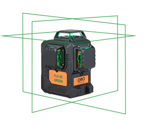 Laser krzyżowy Geo Fennel FLG 6X GREEN MAXI SET