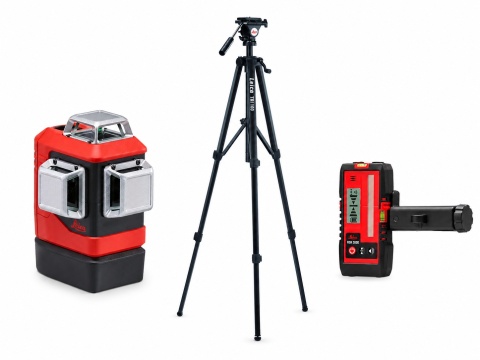 Laser krzyżowy Leica Lino L6G 3x360° + statyw + detektor RGR300D