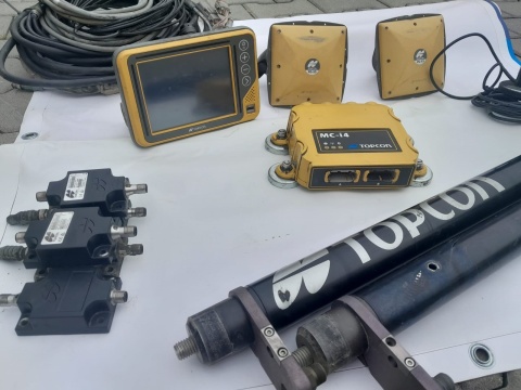System sterowania 3D Topcon X53i 2xGPS na koparkę (używany)