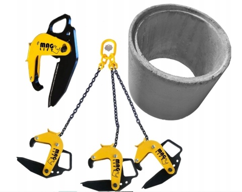 Zawiesia do kręgów betonowych 4-12 cm ścianka